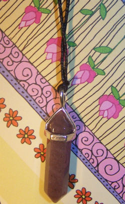 collier pendentitf obelix agate indienne