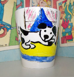 Tasse décors peint à la main plusieurs modèles disponibles