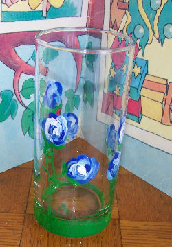 verre apéritif décoration de notre boutique peints à la mains